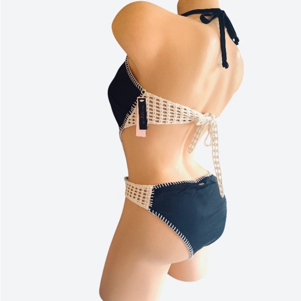 Victoria’s Secret Carova Crochet One-PC Monokini X-Large New WITH TAG - Picture 7 of 11